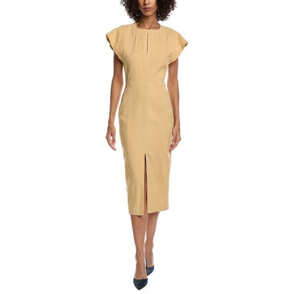 Isabel Marant WomensMidi Dress Beige
